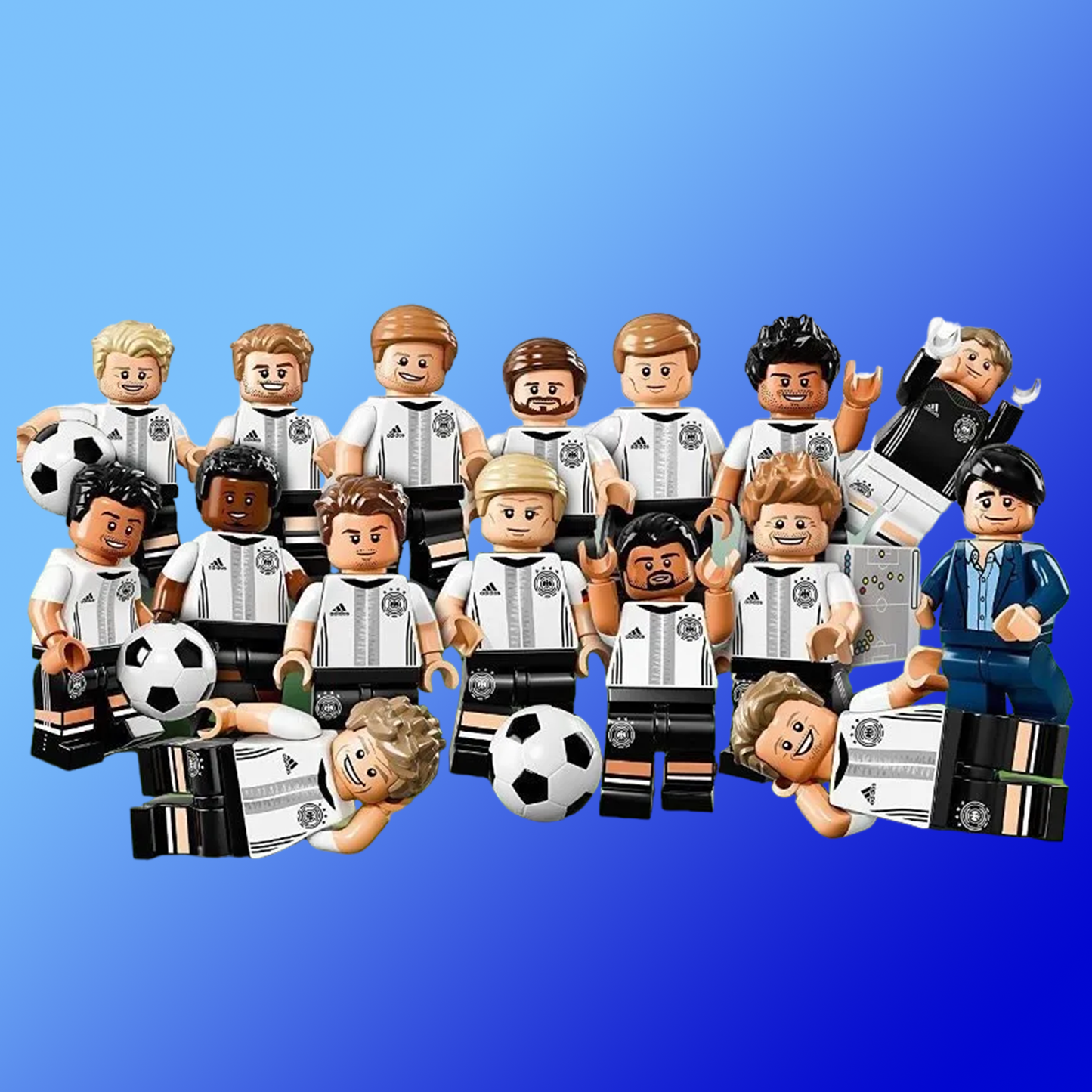 LEGO - DFB Germany Team - Complete Set - 71014
