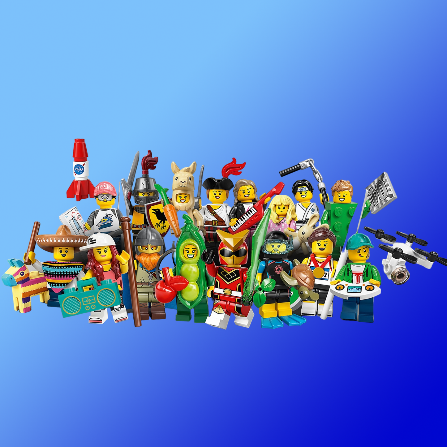 LEGO - Minifigures Series 20 - Complete Set - 71027