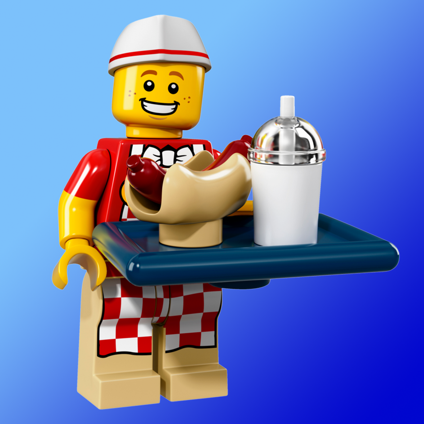 LEGO - Minifigures Series 17 - Hot Dog Vendor - 71018