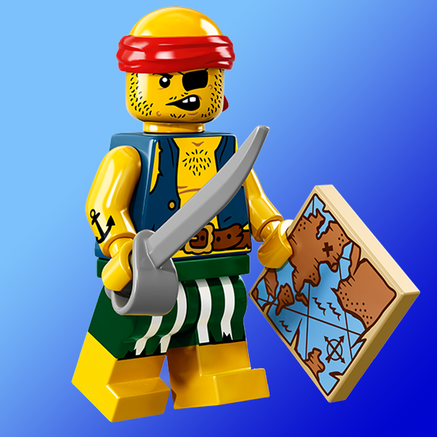 LEGO - Minifigures Series 16 - Scallywag Pirate - 71013