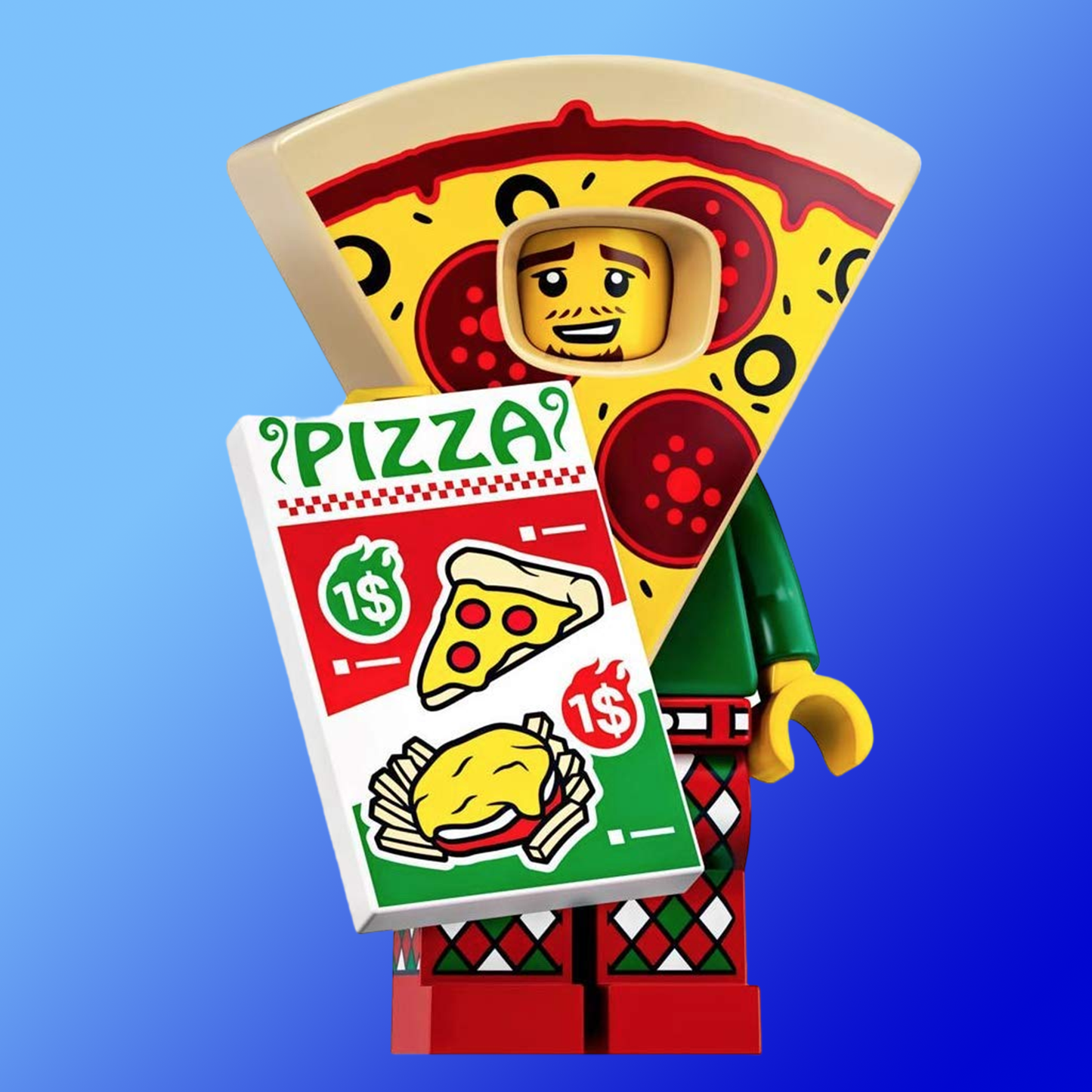 LEGO - Minifigures Series 19 - Pizza Costume Guy - 71025