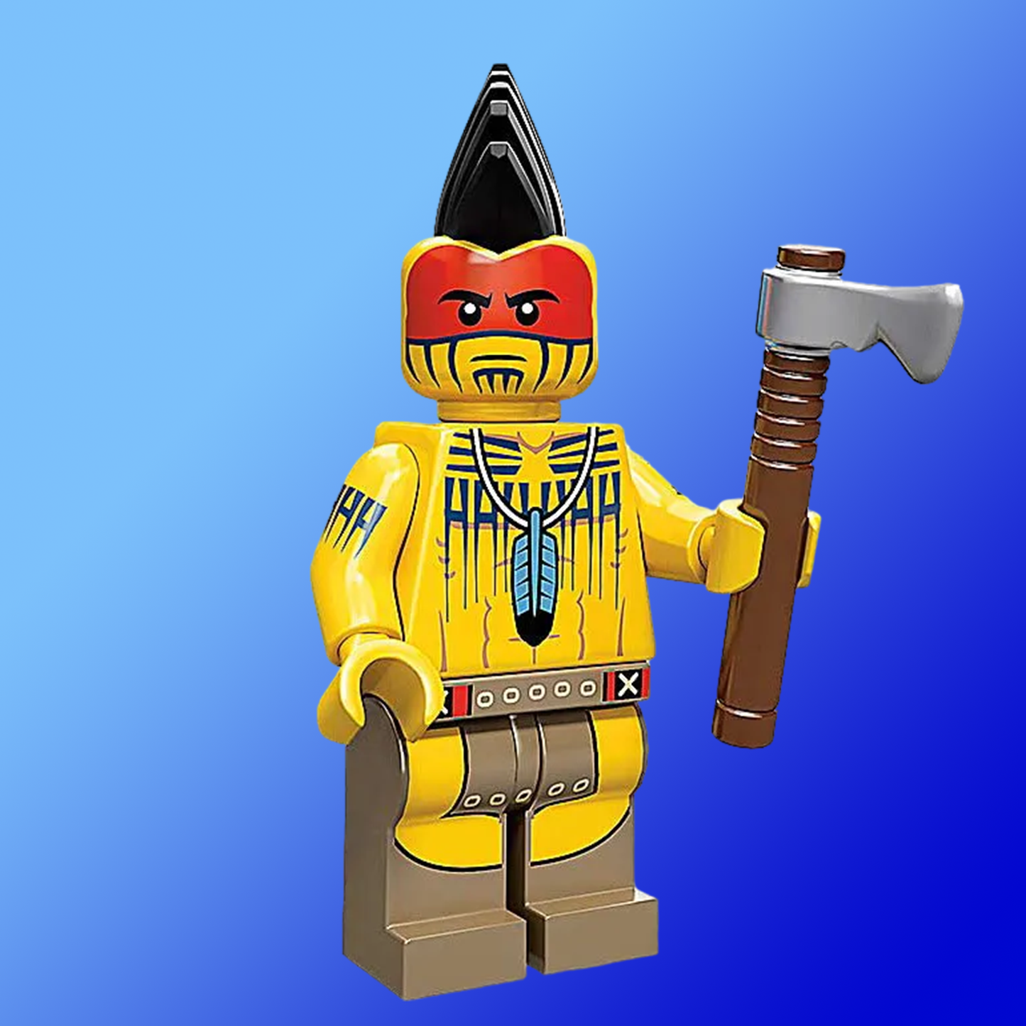 LEGO - Minifigures Series 10 - Tomahawk Warrior - 71001