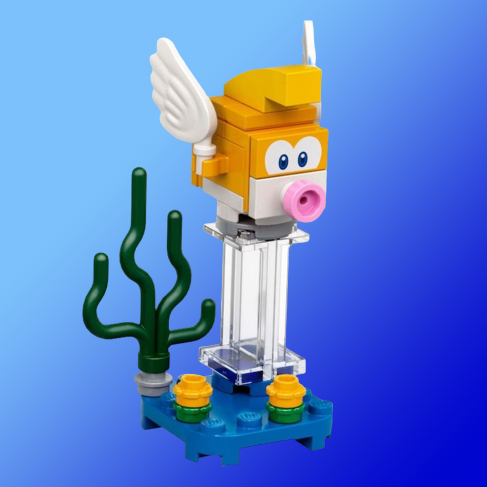 LEGO - Super Mario Series 1 - Eep Cheep - 71361 – Marvellous Minifigures