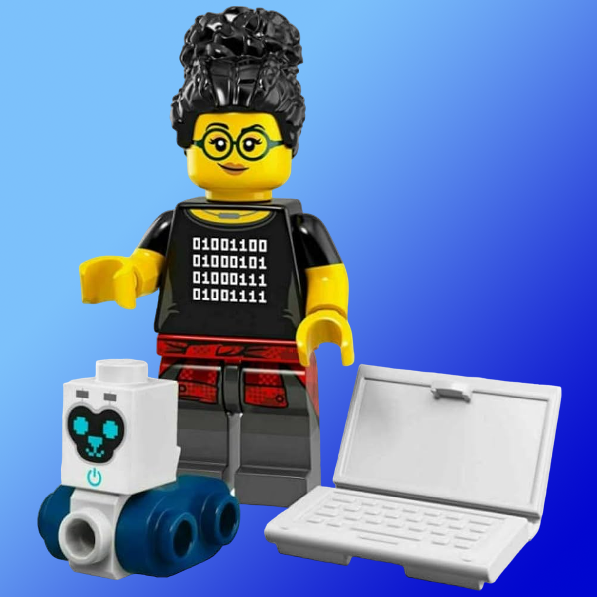 Lego Computer Programmer LEGO - Minifigures Series 19 - Programmer - 71025 – Marvellous Minifigures