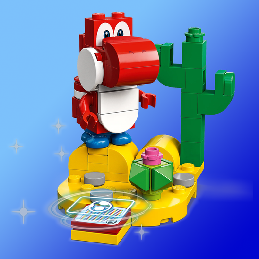 LEGO - Super Mario Series 5 - Red Yoshi - 71410